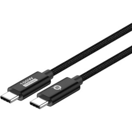 usb-c male-to-male charging and data cable etta02b12 1,2 m 3.2 gen2 100 w 10gbps e-mark