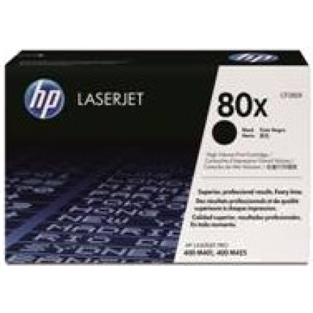 tonerpatron med høj kapacitet laserjet-80x