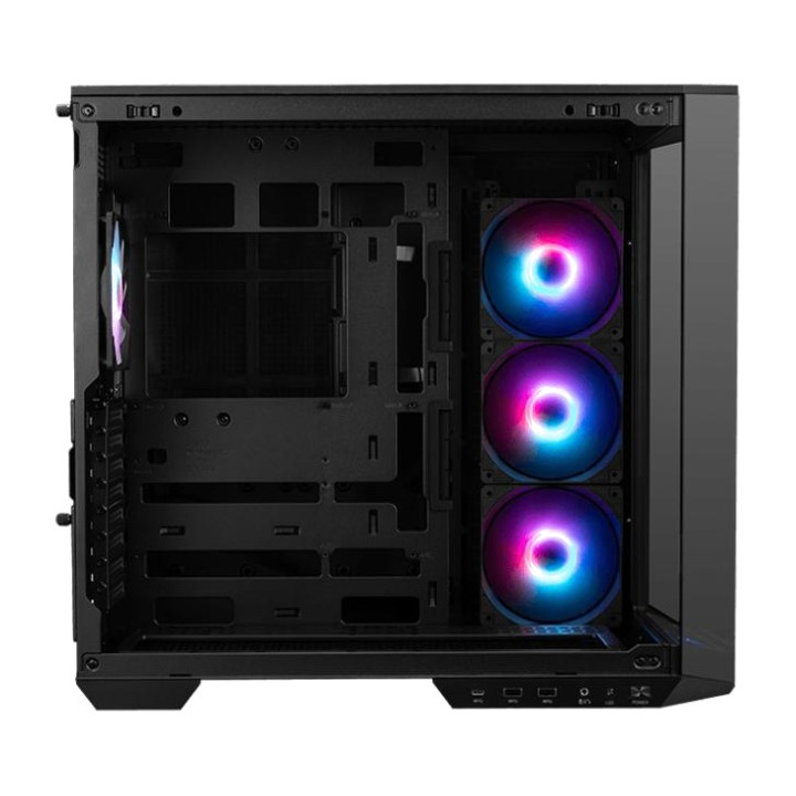 MSI Caja de PC gaming ATX panorámica con cristal templado MAG PANO-100R-PZ-RGB DSP0000029347VAR