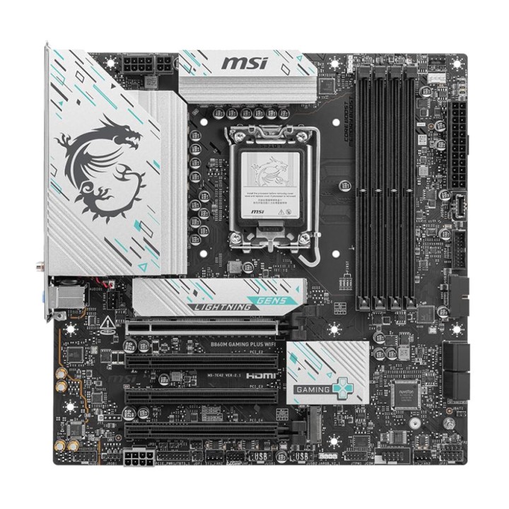 MSI Micro ATX motherboard B860M-GAMING PLUS-WIFI LGA1851