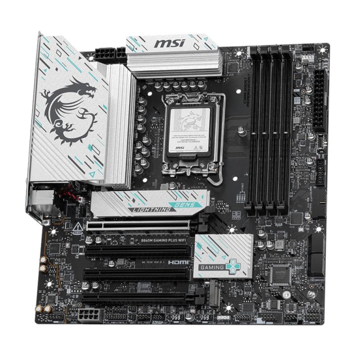 MSI Carte mère micro ATX B860M-GAMING PLUS-WIFI LGA1851