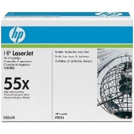 cartucho de tóner con alta capacidad laserjet-55x