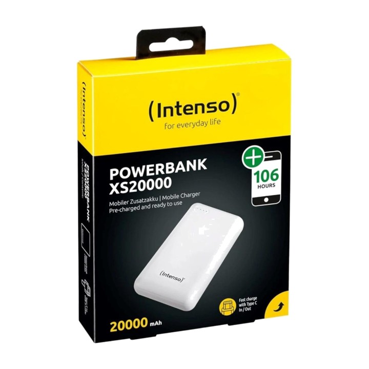 INTENSO Power bank compatto per cellulare XS20000 20000MAH
