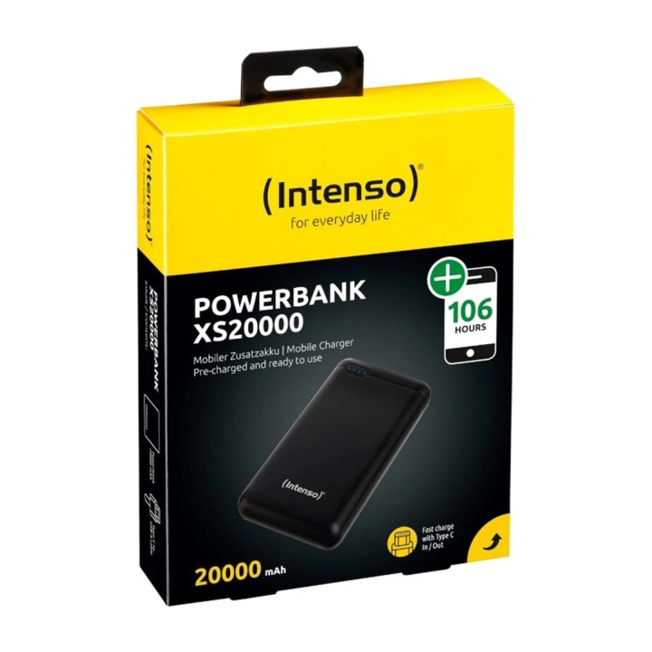 INTENSO Batería externa compacta para móvil XS20000 20000MAH DSP0000027116VAR