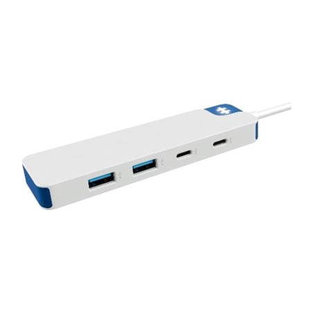 selbstversorgender 4-in-1-usb-c-hub hd5200bugl 2xusb-a 2xusb-c 5gbps
