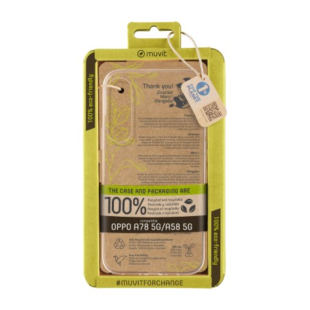 capa reciclada para celular recycletek-oppo a78/a58 5g