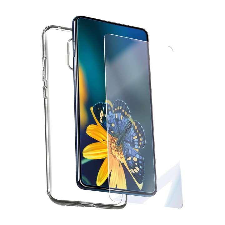 MUVIT Recycled phone case with tempered glass screen