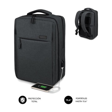 gepolsterter reiserucksack für 15,6-zoll-laptops traveller-air-padding