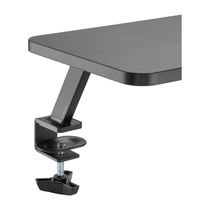 PHOENIX Wooden desk monitor riser with adjustable clamp