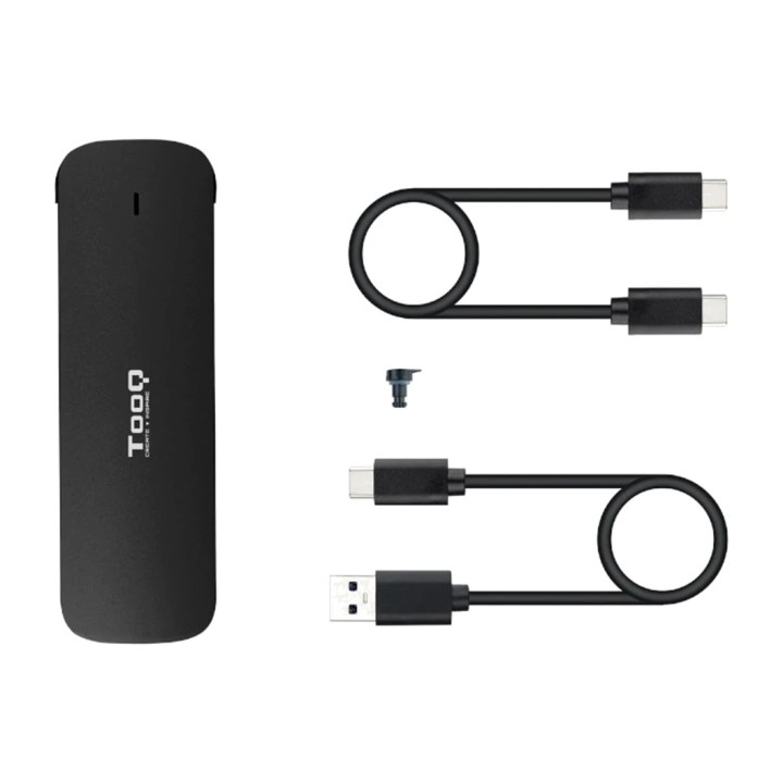 TOOQ Εξωτερική θήκη USB-C για SSD TQE-2201B M.2-SATA 5GBPS