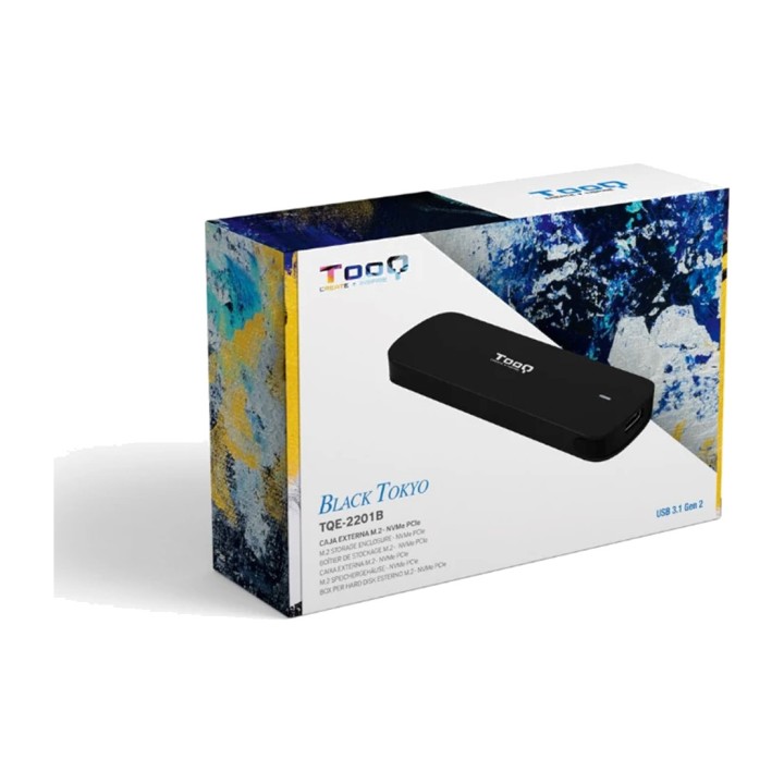 TOOQ Caja externa USB-C para SSD TQE-2201B M.2-SATA 5GBPS DSP0000019207