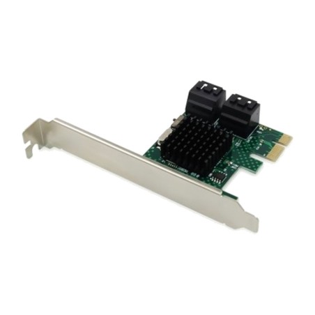 tarjeta controladora pci express con 4 puertos sata emrick03g 6gbps asm1061
