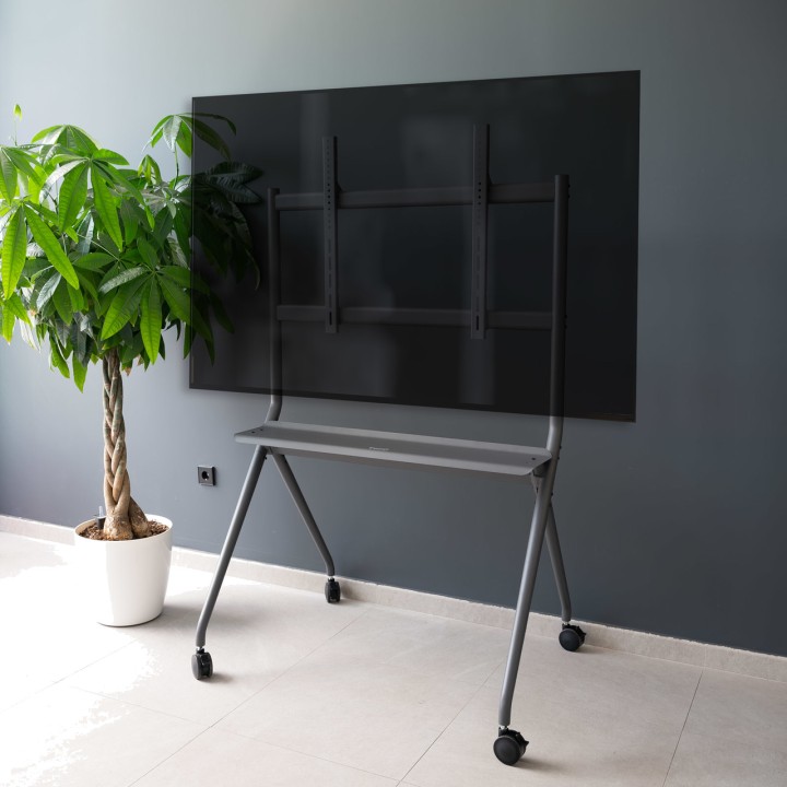 TOOQ Floor stand with wheels for TV ISTAND-FS20205M 50-86"