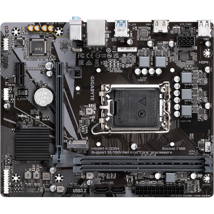 GIGABYTE Placa base micro ATX para Intel LGA1700 DSP0000015640