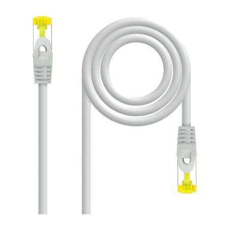 latiguillo de red apantallado sin halógenos con conectores rj45 cat6a sftp lszh awg26 1 m