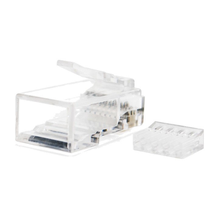 NANOCABLE Pack de conectores RJ45 macho para crimpar CAT6 UTP 100 UDS DSP0000011521