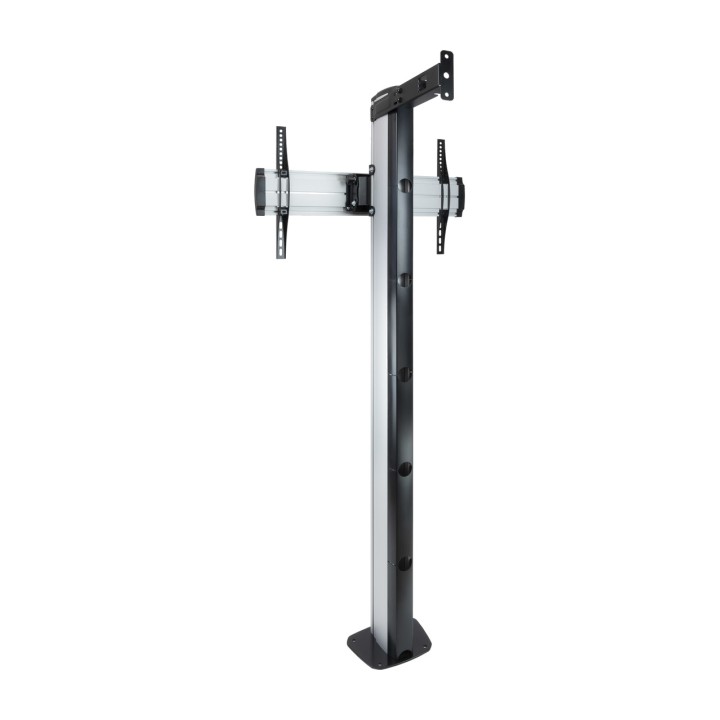 TOOQ Fester TV-Bodenständer aus Aluminium THE-TOWER FS2270M
