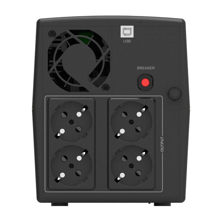 PHASAK Interactive UPS with LCD screen SIRIUS-PH-7315 1560VA