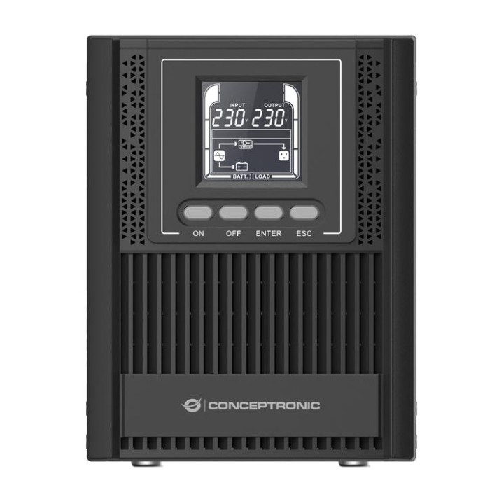 CONCEPTRONIC Online-Doppelwandler-USV ZEUS52ES1K 1000VA 900W
