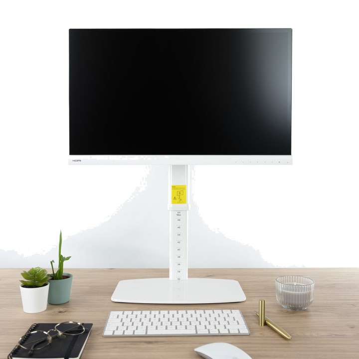 TOOQ Supporto da tavolo per monitor con altezza regolabile