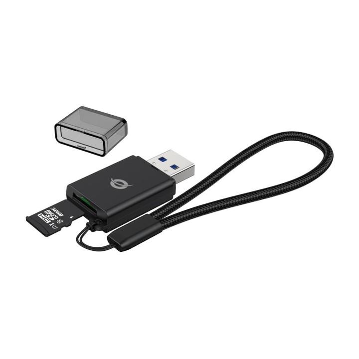 CONCEPTRONIC Lecteur de cartes microSD avec cordon BIAN07B