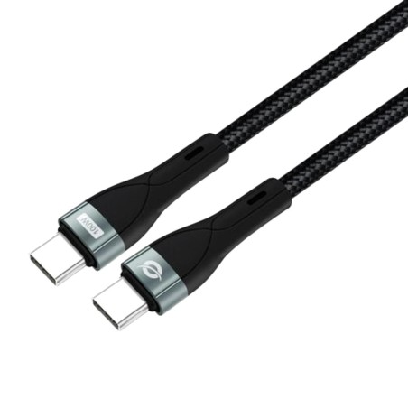 lade- och datakabel usb-c, hane till hane etta01b20 2 m pd 3.0 100 w 480mbps e-mark