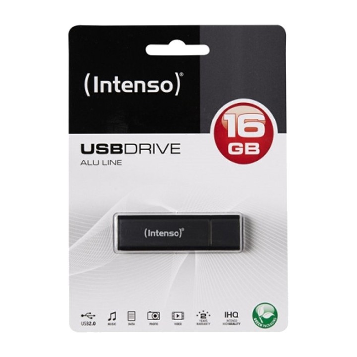 INTENSO Aluminium USB flash drive USB 2.0 ALU-LINE 16GB