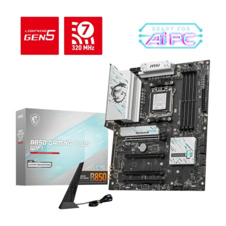 placa base atx b850-gaming plus-wifi am5