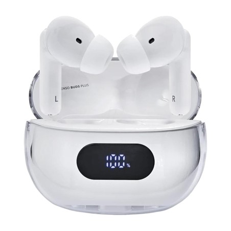 auriculares inalámbricos bluetooth con cancelación activa de ruido buds plus tws anc enc