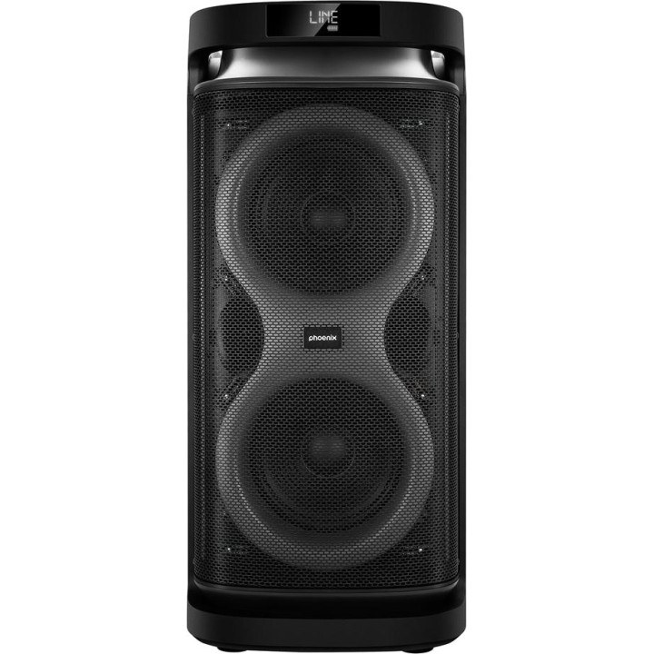 PHOENIX Portable Bluetooth karaoke speaker with 2 wireless