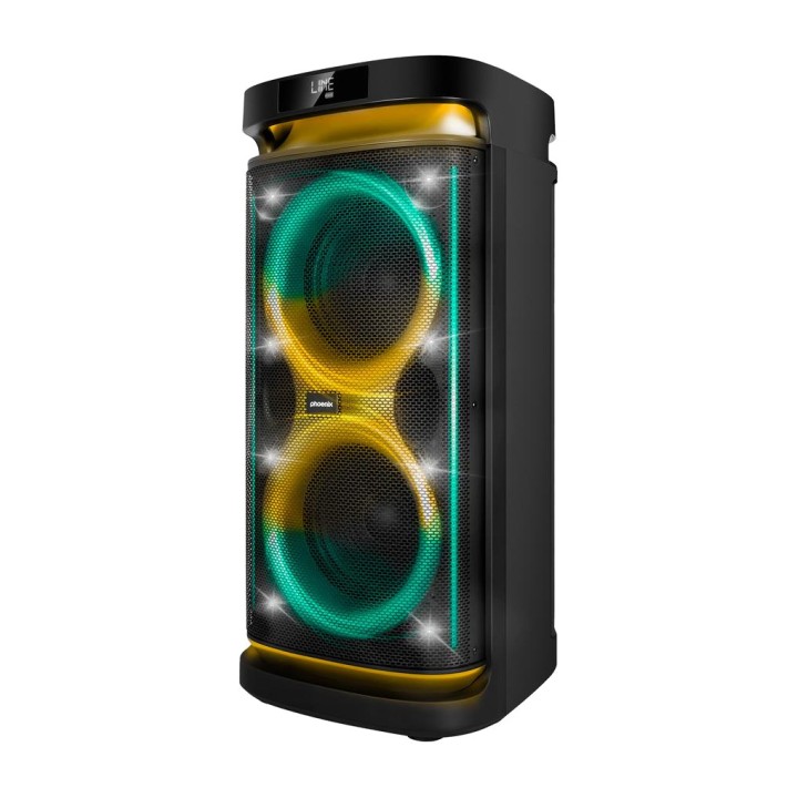 PHOENIX Altaveu karaoke Bluetooth portàtil amb 2 micròfons