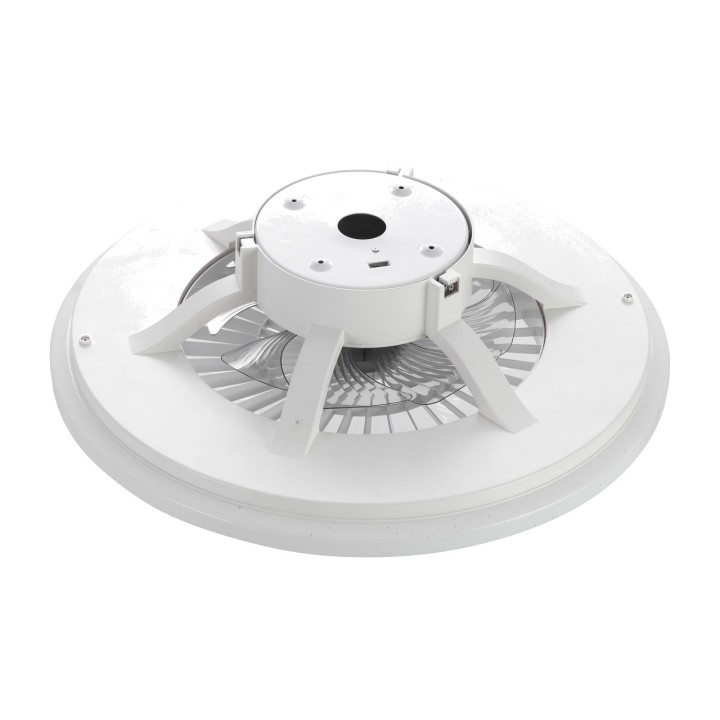 MUVIT Smart LED ceiling lamp with fan and remote control IO