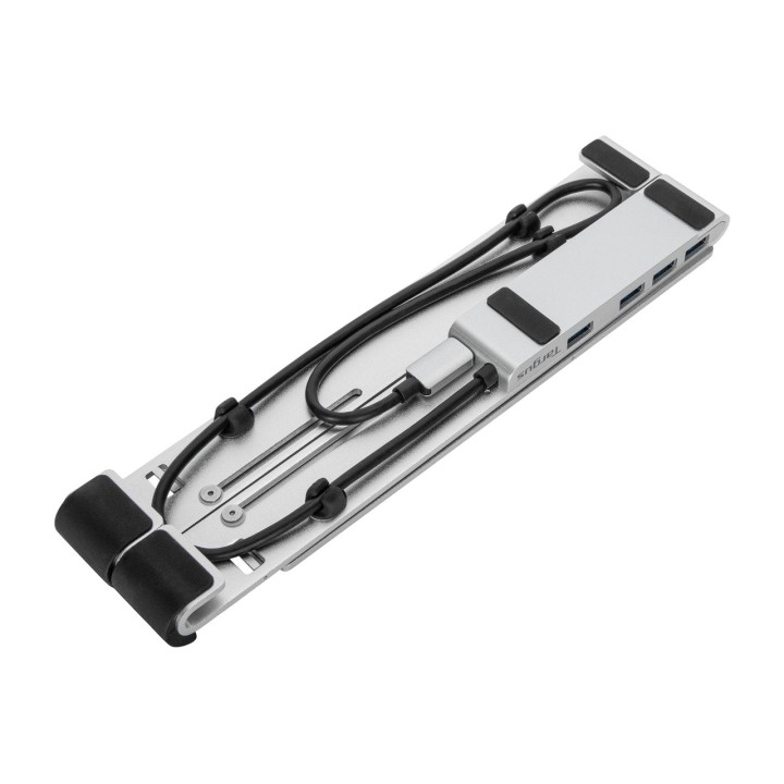 TARGUS Supporto rialzato per laptop con hub USB-C integrato