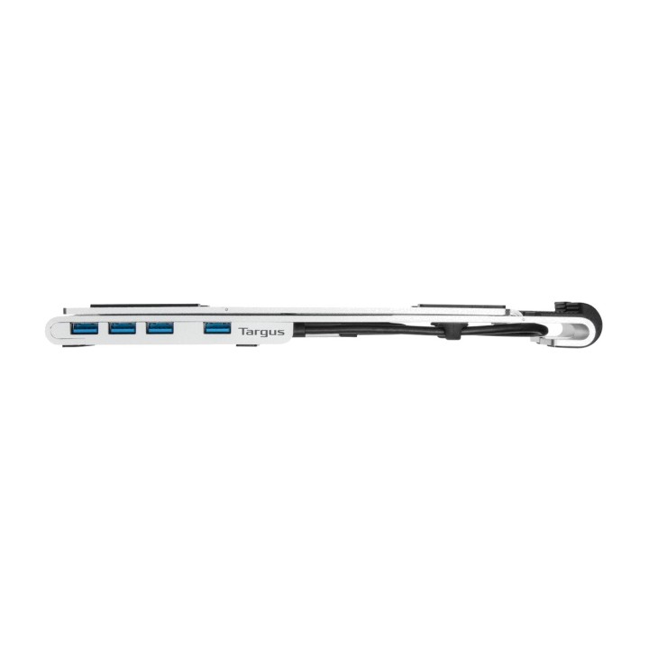 TARGUS Soporte elevador para portátil con hub USB-C integrado AWU100205GL 4XUSB-A 100W 5GBPS DSP0000007565