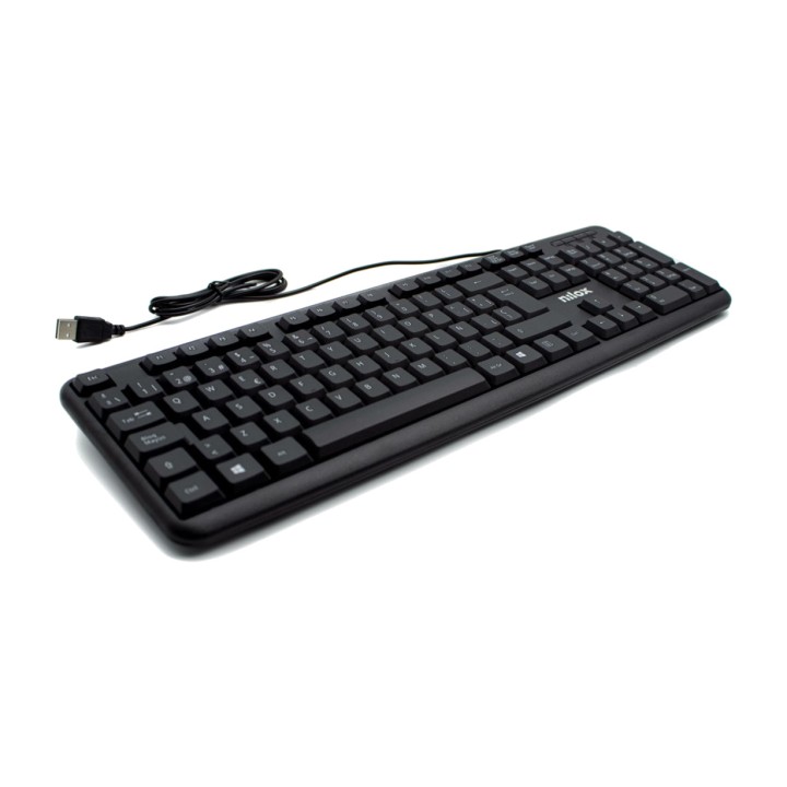 NILOX Wired membrane keyboard with USB cable NXKBE000002
