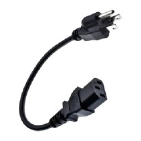 computer-netzkabel mit amerikanischem stecker nema-5-15p c13 awg18 1,5 m
