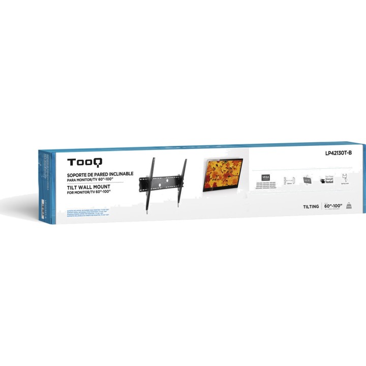 TOOQ Suporte de parede inclinável para televisão LP42130T