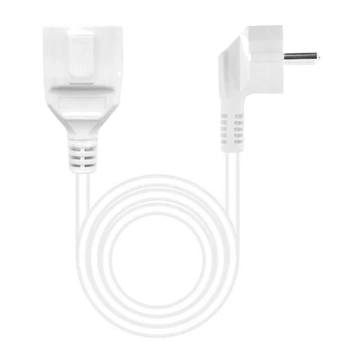 NANOCABLE Cable alargador de corriente Schuko macho a hembra CEE7 16A 4000W 2 M DSP0000006661VAR