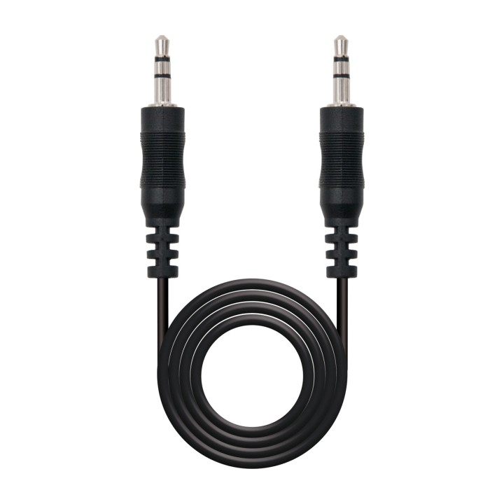 NANOCABLE Stereo audiokabel se dvěma konektory jack samec