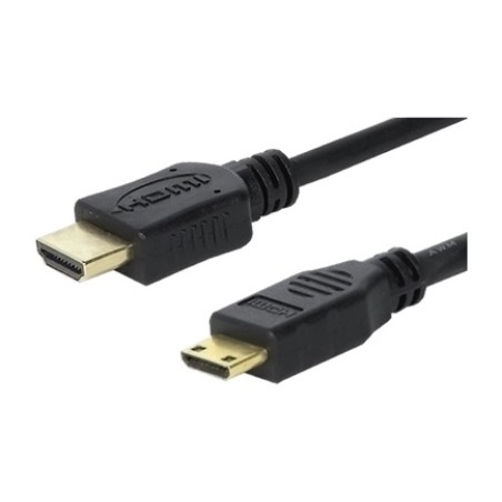 cable adaptador mini hdmi con conector estándar c-a 1,8 m