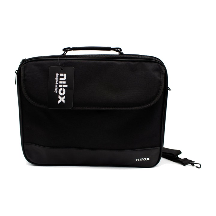NILOX Borsa rigida per laptop con mouse ottico USB