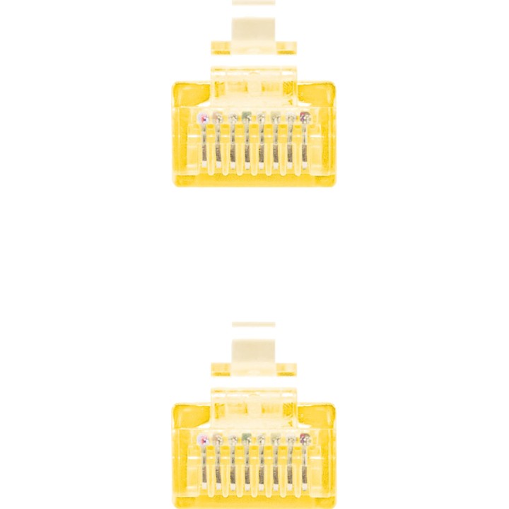 NANOCABLE Rödfärgat flexibelt med anslutningar RJ45 CAT6 UTP