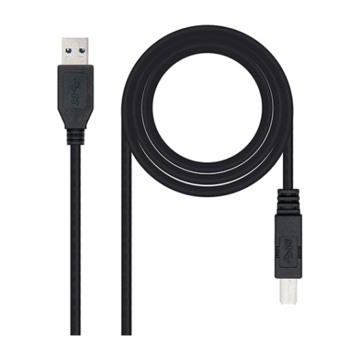 NANOCABLE Cable USB-A a USB-B per a impressora i escàner 3.0