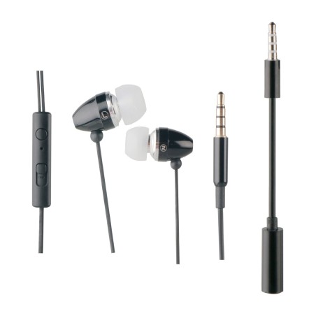intraaurálne slúchadlá s mikrofónom a jack adaptérom muhph0016 3,5 mm