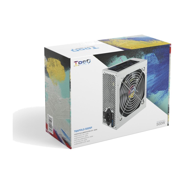 TOOQ Alimentation ATX avec PFC actif TQAPOLO-500SP 500W