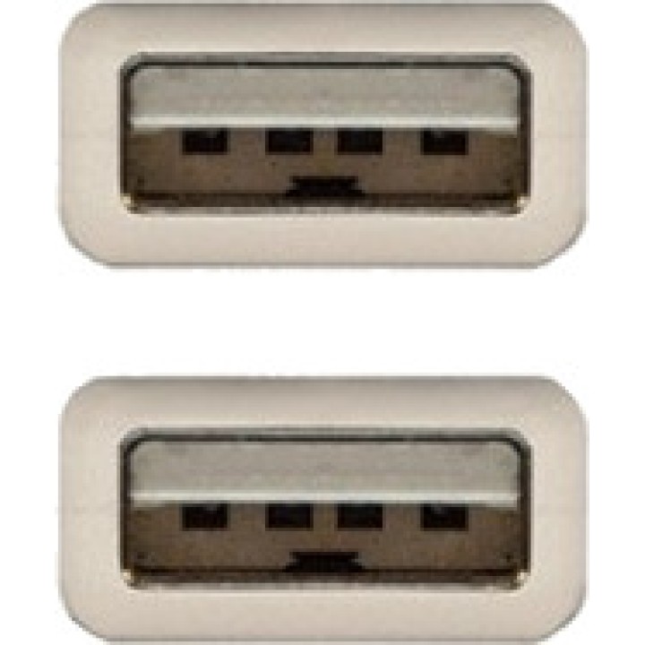 NANOCABLE Cablu USB-A cu conectori tată 2.0 2 M