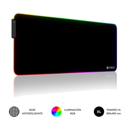 extra veľká podložka pod myš s podsvietením rgb premium-led 800x300mm