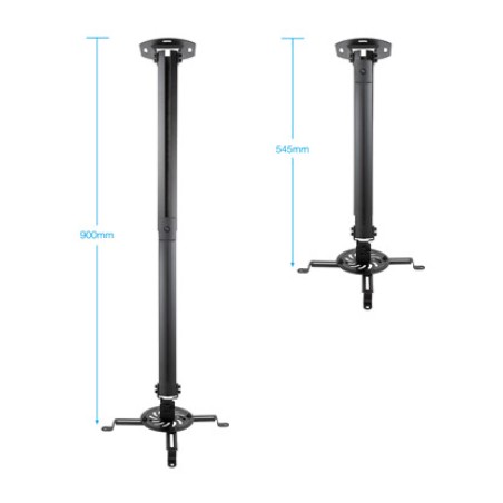 support de plafond orientable pour projecteur pj3030tn 20kg