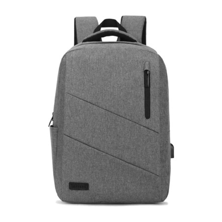 laptop-rucksack für 15,6 zoll mit fronttaschen city-backpack