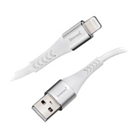 cable usb-a a lightning con malla de nailon a315l 1,5m 12w